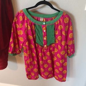 Handmade smock top